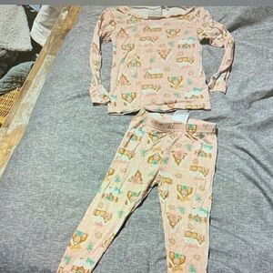 Charming Kids Pajama Set with Fun Patterns